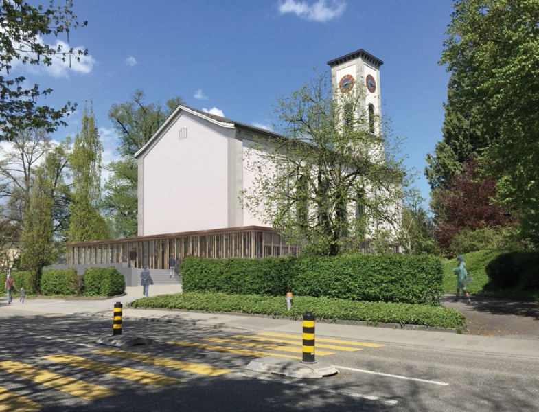 2020 - Proj. Erneuerung/Erweiterung Evangelische Kirche, 8640 Rapperswil