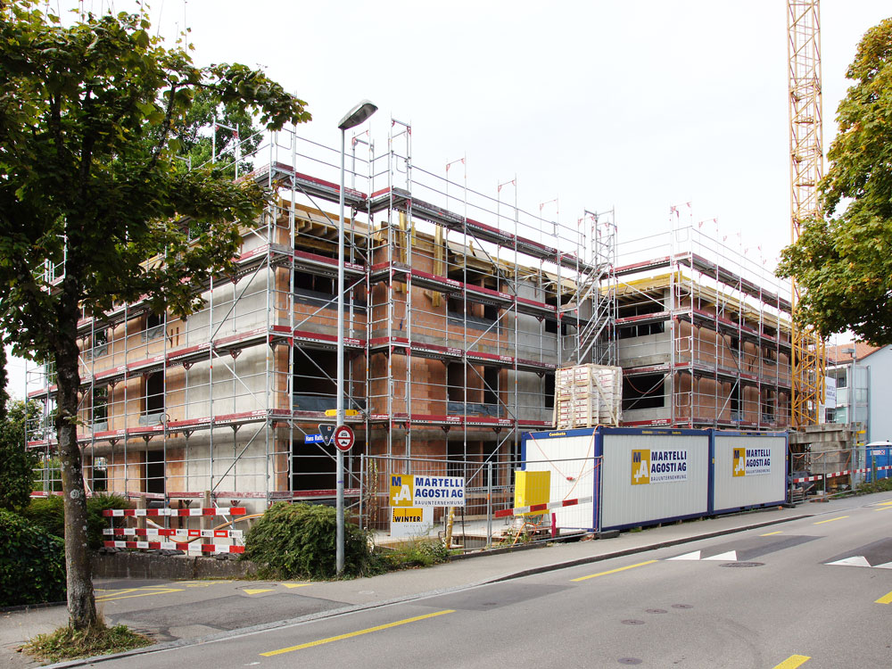 2016 - Proj. Neubau MFH Kreuzstrasse 57 - Rapperswil