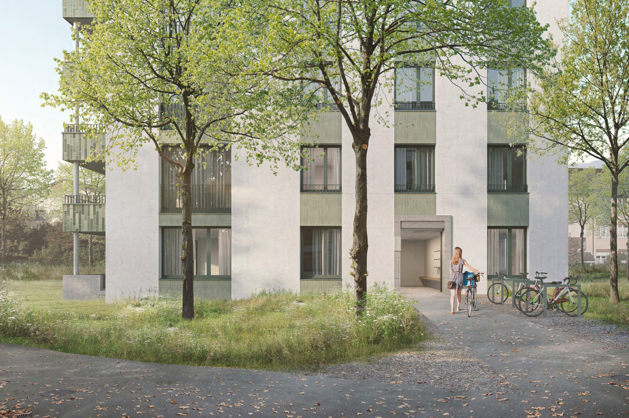 2021 - Proj. Neubau MFH Langrüti Mitte / Haus G, Steinackerstr. 43, Jona