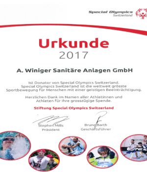Special Olympics Switzerland 2017